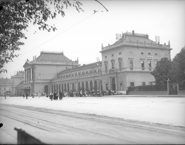 Glavni kolodvor 1918. godine